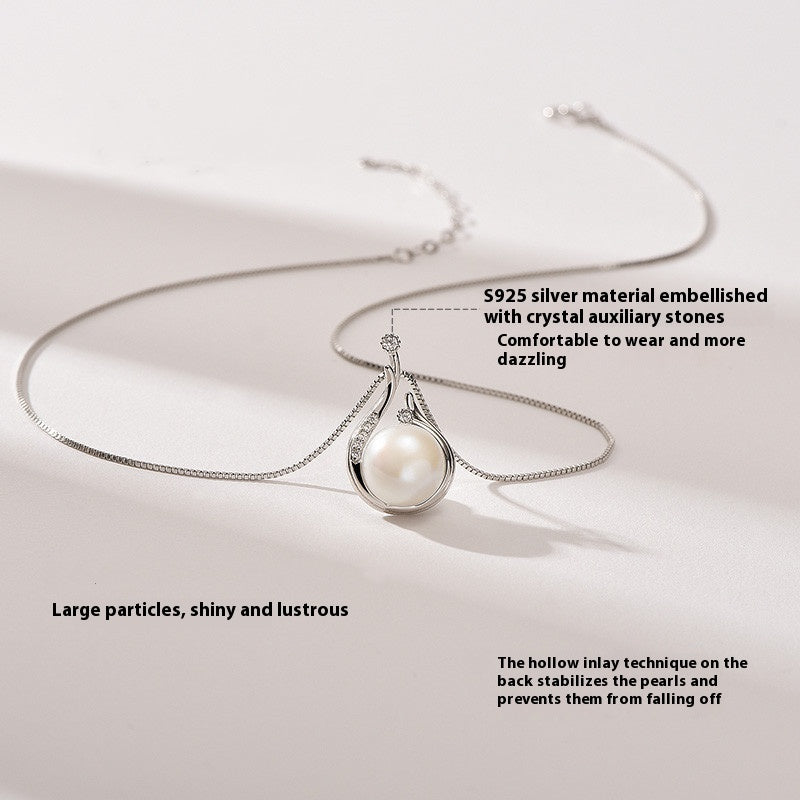 Natural Freshwater Pearl Earring Necklace set