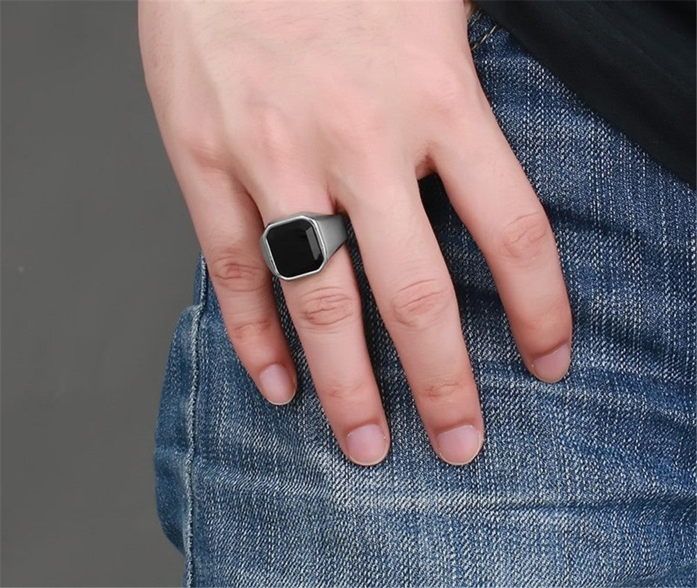 Creative men's ring