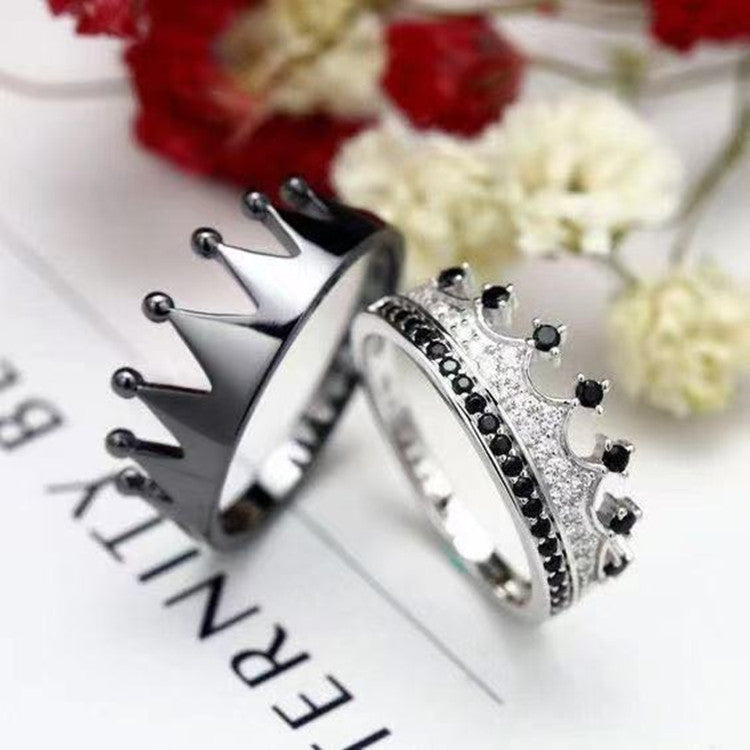 Women's Fashion Two-color Diamond Ring