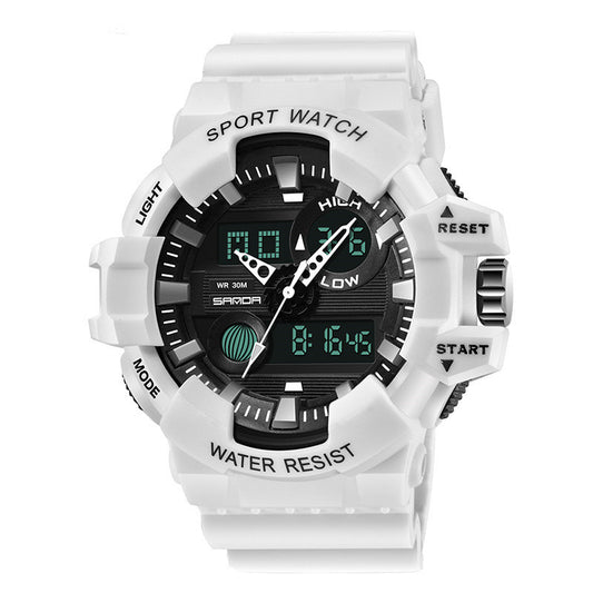 Waterproof men's electronic watch