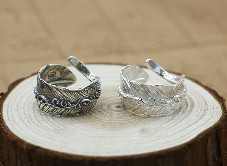 Ring Thai Silver Retro Couple Fashion Ring