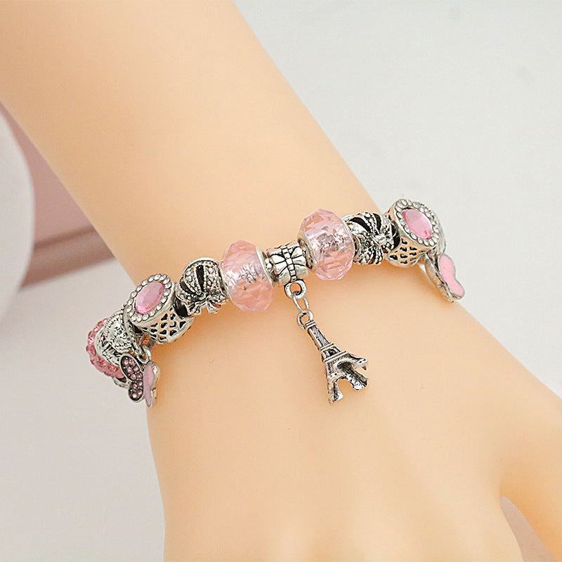 Diamond Butterfly Bracelet