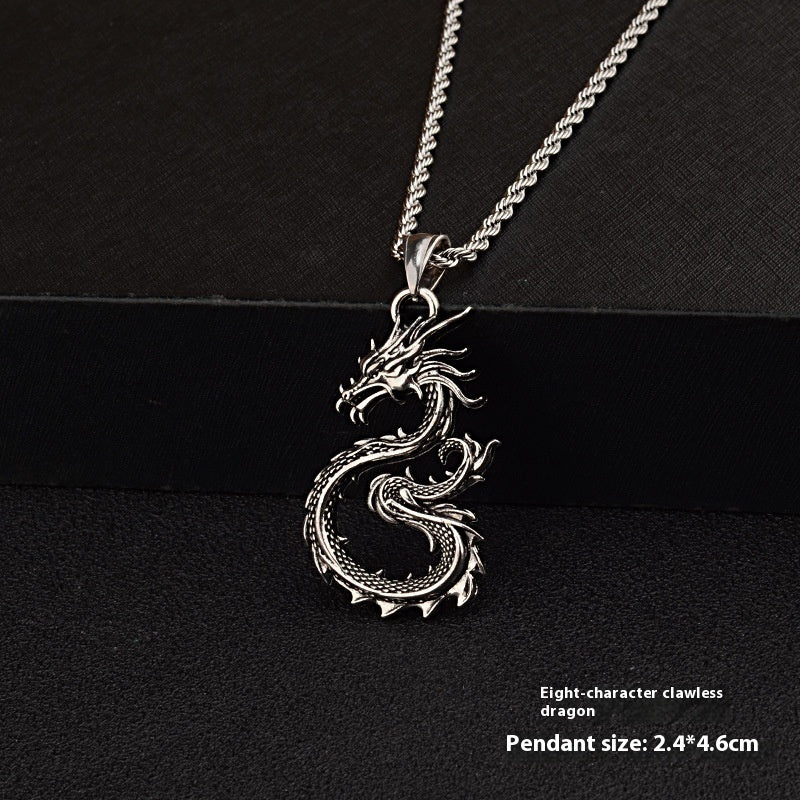 Dragon Sword Pendant Necklace