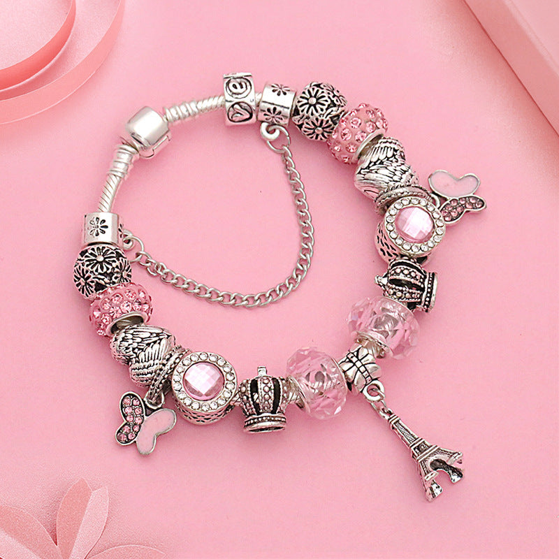 Diamond Butterfly Bracelet