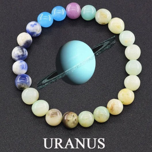 Stone Beads Universe Energy Bracelet Bangle