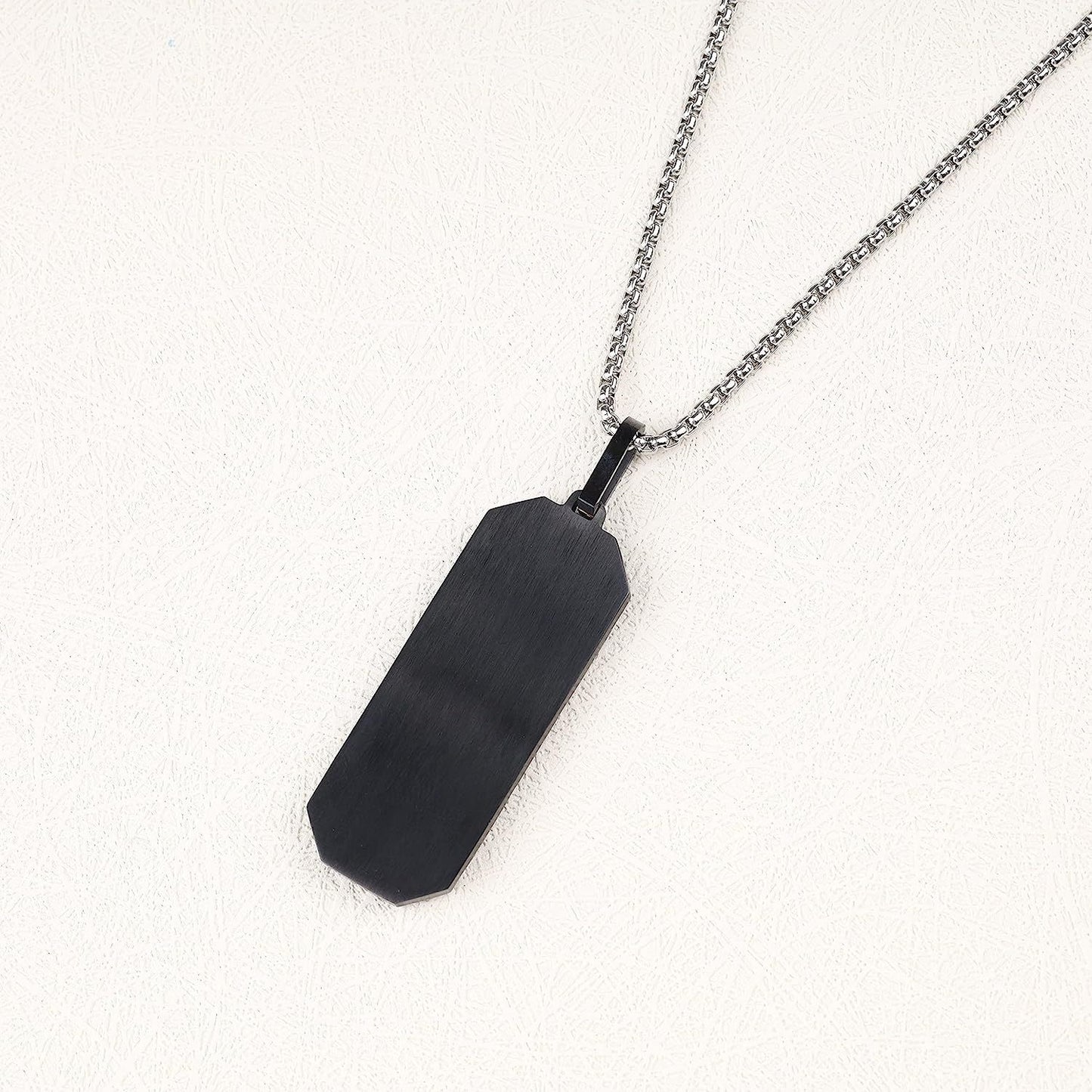 Hexagonal Three-dimensional Bevel Tire Pattern Pendant